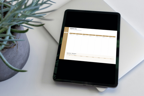 The Strong Life Planner — Digital iPad Planner for Lifters