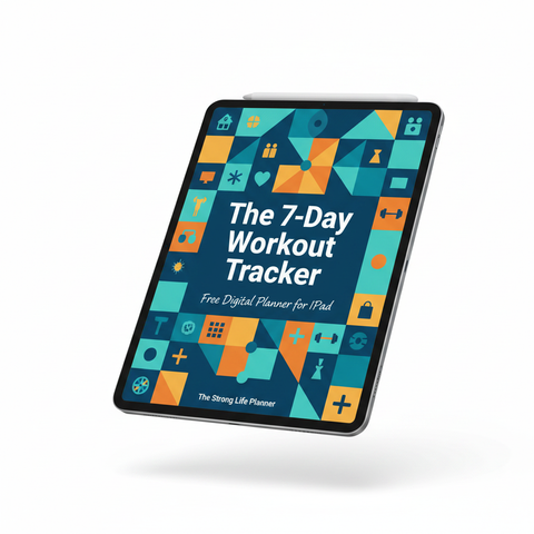 The 7-Day Workout Tracker — Free Digital Planner for iPad